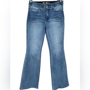 WHBM White House black market skinny flare bootcut jeans size 6s